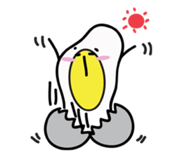 Fried egg's daily life sticker #7084687