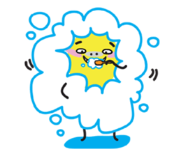 Fried egg's daily life sticker #7084689