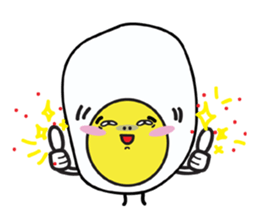 Fried egg's daily life sticker #7084690