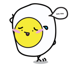 Fried egg's daily life sticker #7084691