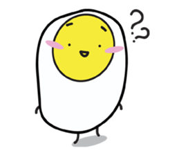 Fried egg's daily life sticker #7084693
