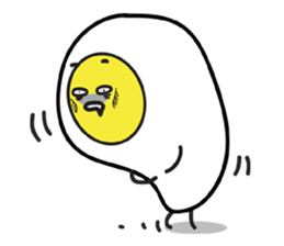 Fried egg's daily life sticker #7084694