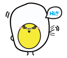 Fried egg's daily life sticker #7084698