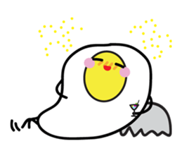 Fried egg's daily life sticker #7084701