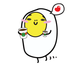Fried egg's daily life sticker #7084705