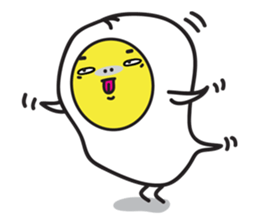 Fried egg's daily life sticker #7084713