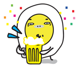 Fried egg's daily life sticker #7084714