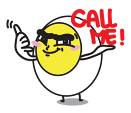Fried egg's daily life sticker #7084716