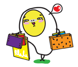 Fried egg's daily life sticker #7084717