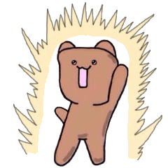 Simple reaction sticker.