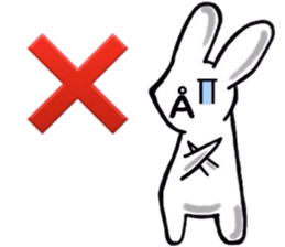 Simple reaction sticker. sticker #7084817