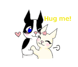 Mono and Crema sticker #7084983