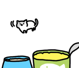 Black-and-whitecat,coro sticker #7085170