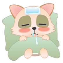 Lovely Raccoon Family(2) sticker #7085522