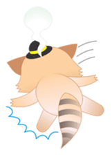 Lovely Raccoon Family(2) sticker #7085544