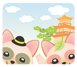 Lovely Raccoon Family(2) sticker #7085559