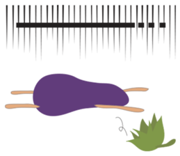 Dr. Eggplant sticker #7085723