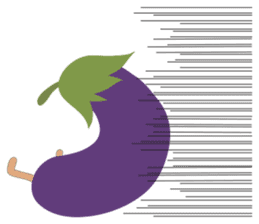 Dr. Eggplant sticker #7085729