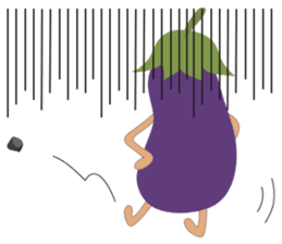 Dr. Eggplant sticker #7085738
