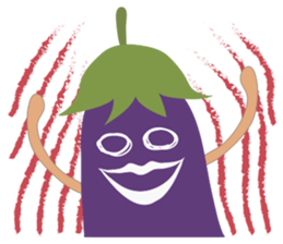 Dr. Eggplant sticker #7085739