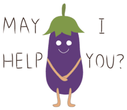 Dr. Eggplant sticker #7085744