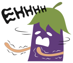 Dr. Eggplant sticker #7085746