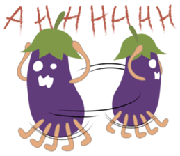 Dr. Eggplant sticker #7085753