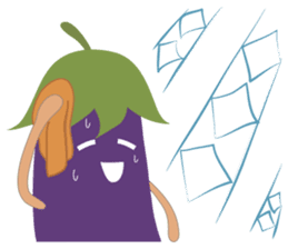 Dr. Eggplant sticker #7085754