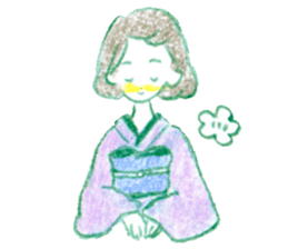 a colored pencil! simple sticker #7085849