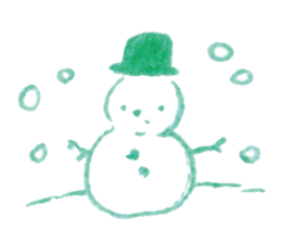 a colored pencil! simple sticker #7085856