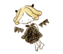 a colored pencil! simple sticker #7085867