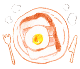 a colored pencil! simple sticker #7085870