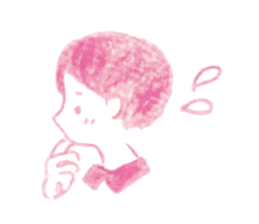 a colored pencil! simple sticker #7085877