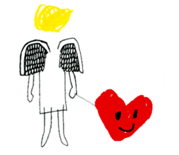 With heart two sticker #7086542