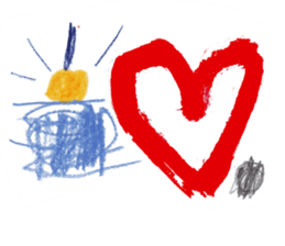 With heart two sticker #7086558