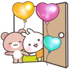 Every day of a rabbit and the bear