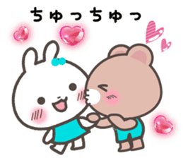 Every day of a rabbit and the bear sticker #7086673