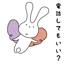 Happy  Rabbit sticker #7086841