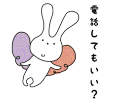 Happy  Rabbit sticker #7086841