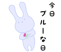 Happy  Rabbit sticker #7086849