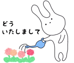 Happy  Rabbit sticker #7086853