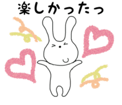 Happy  Rabbit sticker #7086855