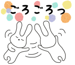 Happy  Rabbit sticker #7086858