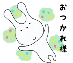 Happy  Rabbit sticker #7086860