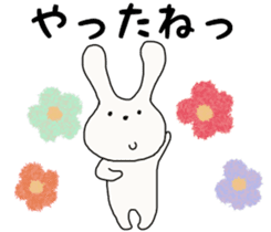 Happy  Rabbit sticker #7086870