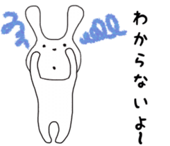 Happy  Rabbit sticker #7086875
