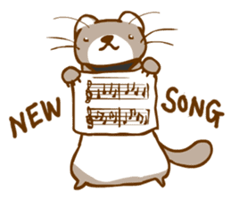 Our Band master is Ferret sticker #7087168