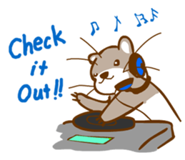 Our Band master is Ferret sticker #7087182