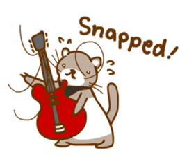 Our Band master is Ferret sticker #7087187
