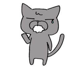 Latte dog & cat(Meloo & Nero) sticker #7087276
